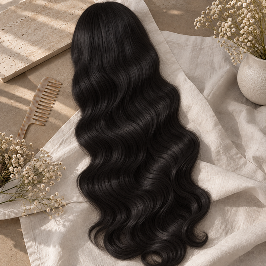Luxury 13x6 HD Lace Wig - 1B