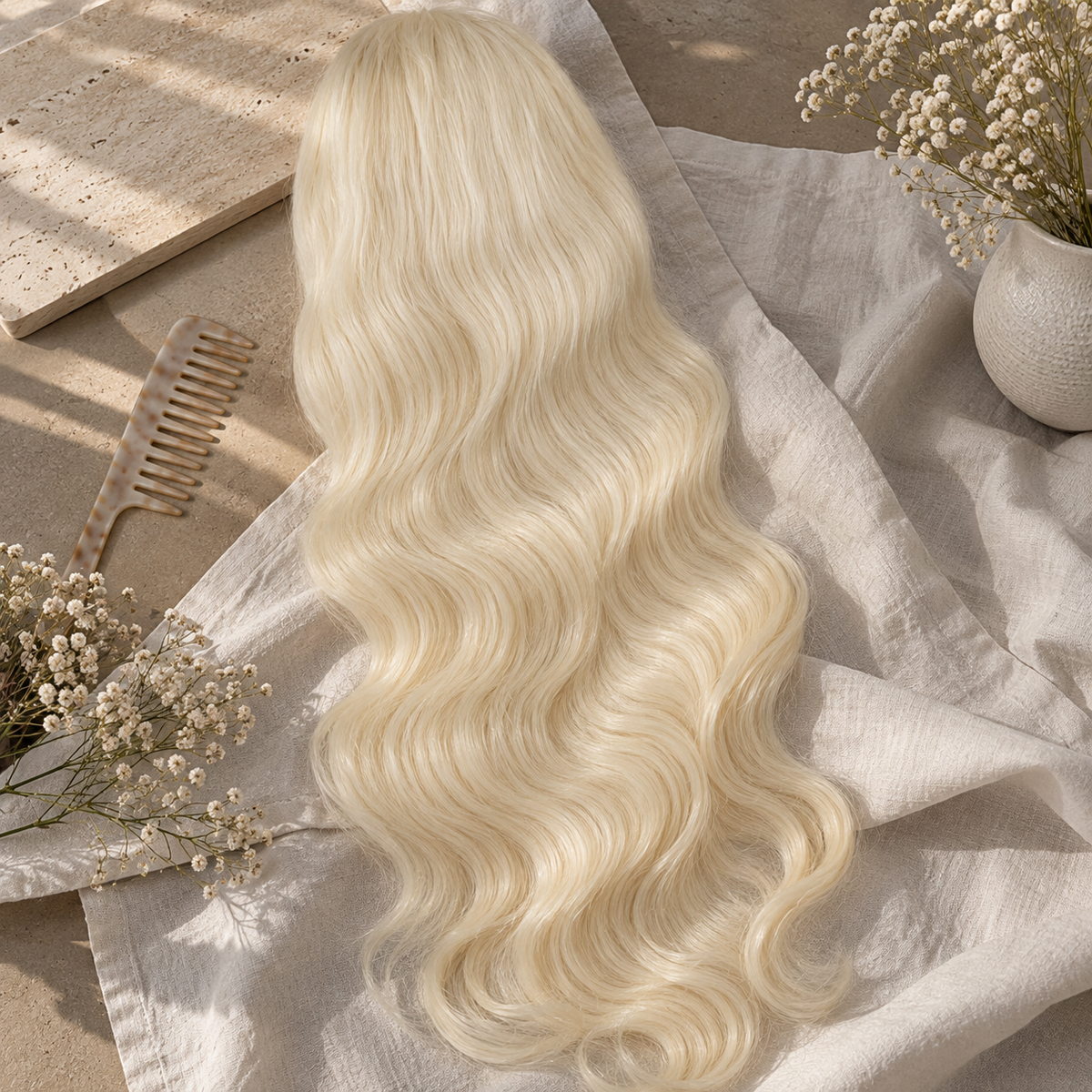Luxury 13x4 HD Lace Wig - 613